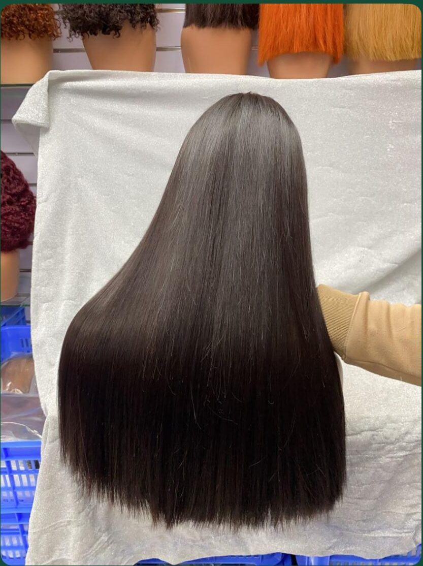 Raw Vietnamese Straight Virgin Lace Frontal - Image 2